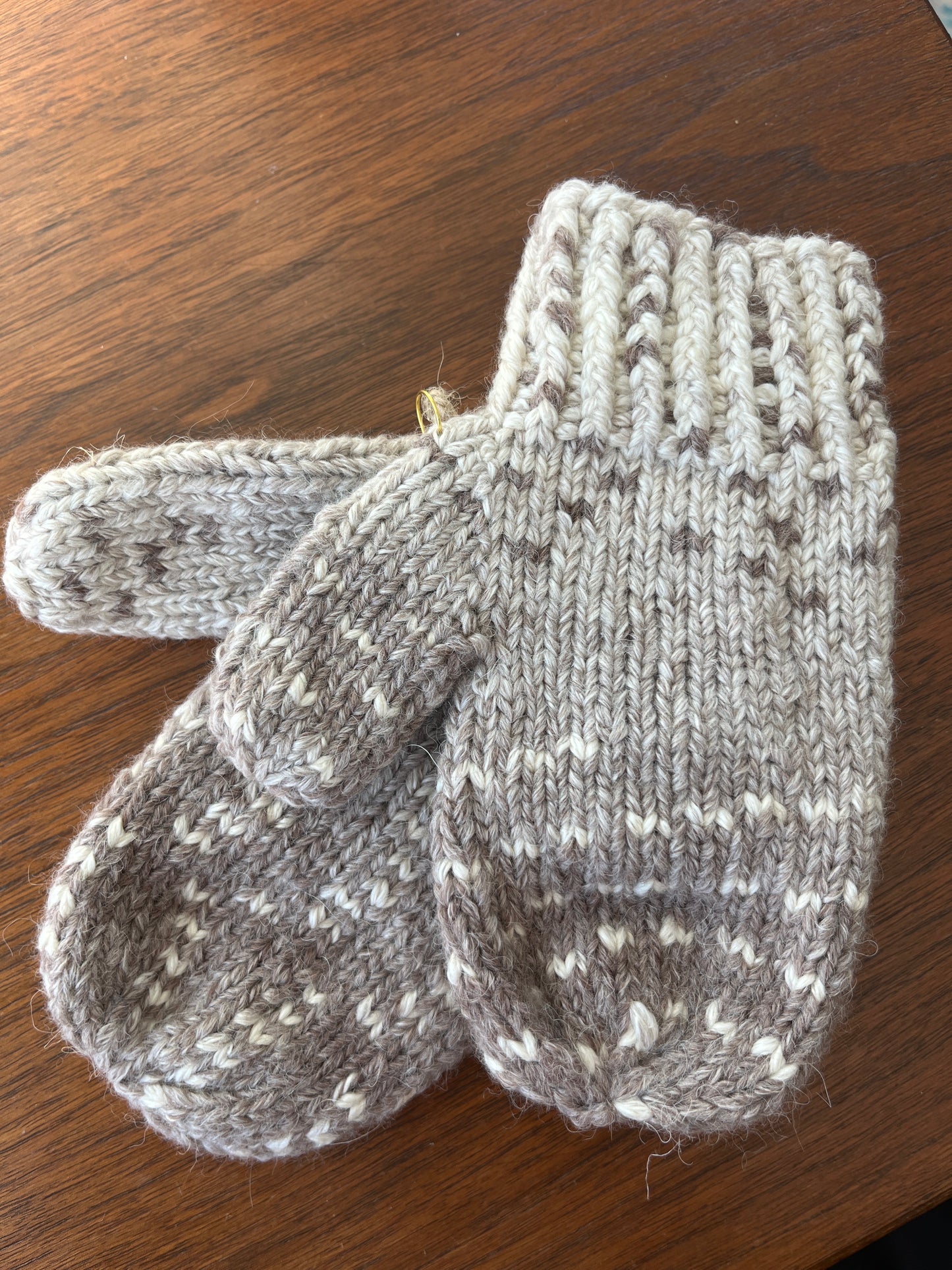 Hot Cocoa Youth Mittens
