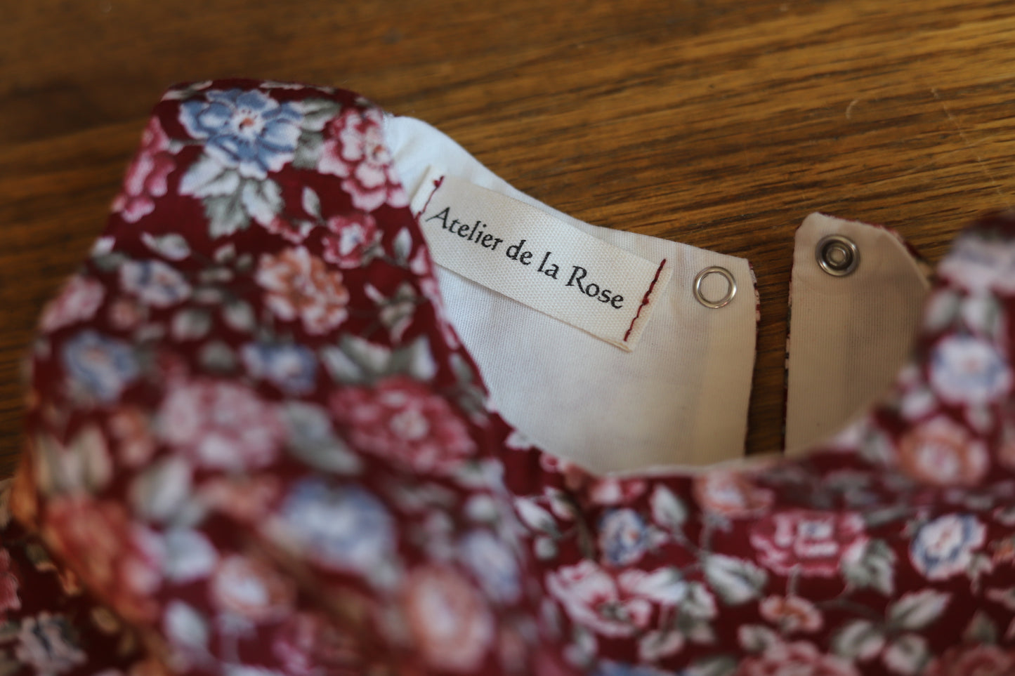 Winter Rose Pinafore Dress