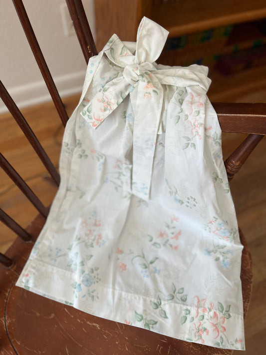 Floral Half Apron