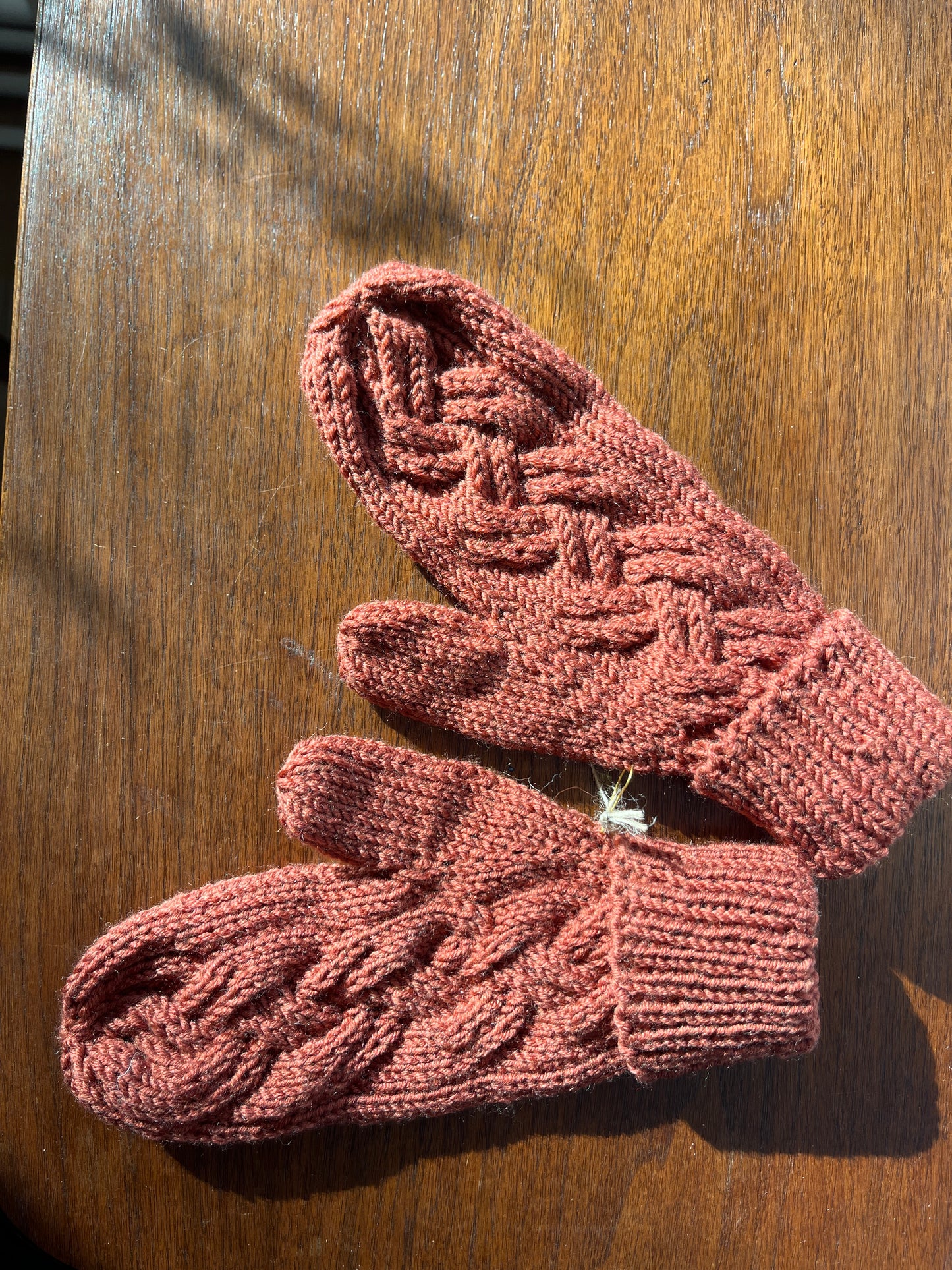 Meandering Mittens in Rust