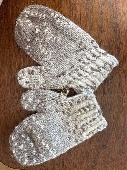 Hot Cocoa Youth Mittens