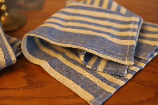 French Stripe Bread Cloth